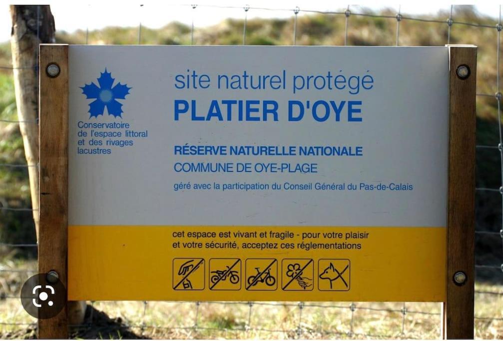 Gite Neuf Proche De La Plage Oye-Plage Esterno foto